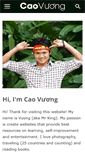 Mobile Screenshot of caovuong.com
